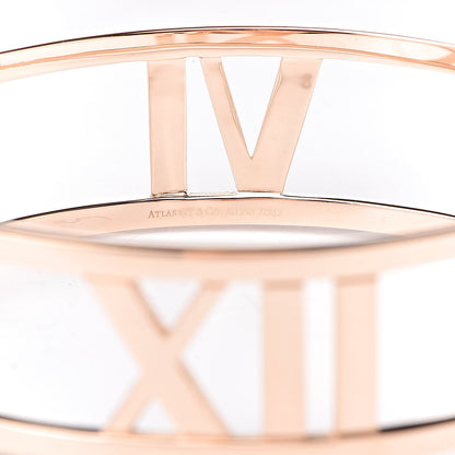 Tiffany 18K Rose Gold Wide Atlas Bangle 4 of 4