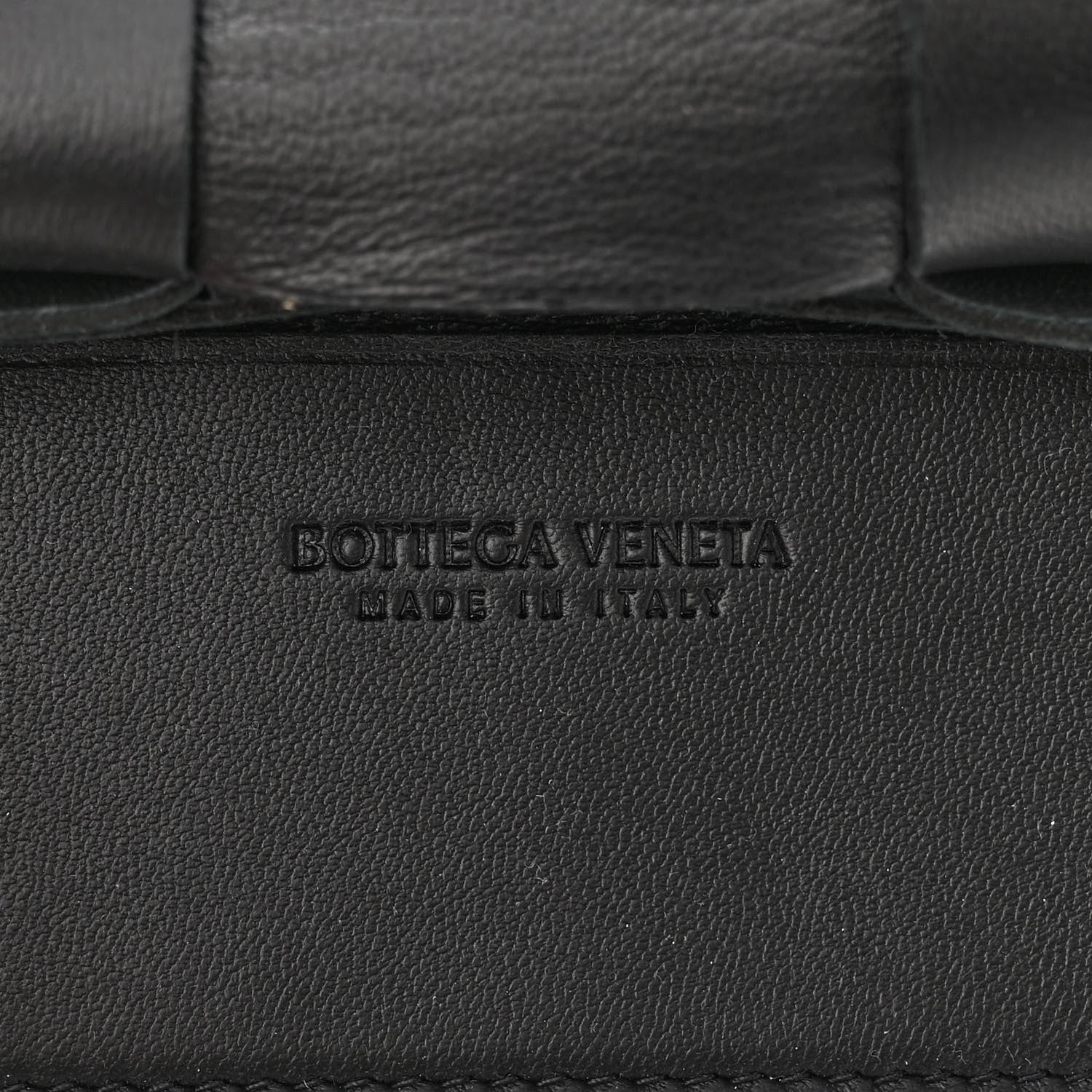 Bottega Veneta Lambskin Maxi Intrecciato Extra Mini Cassette Crossbody Bag Black 9 of 9