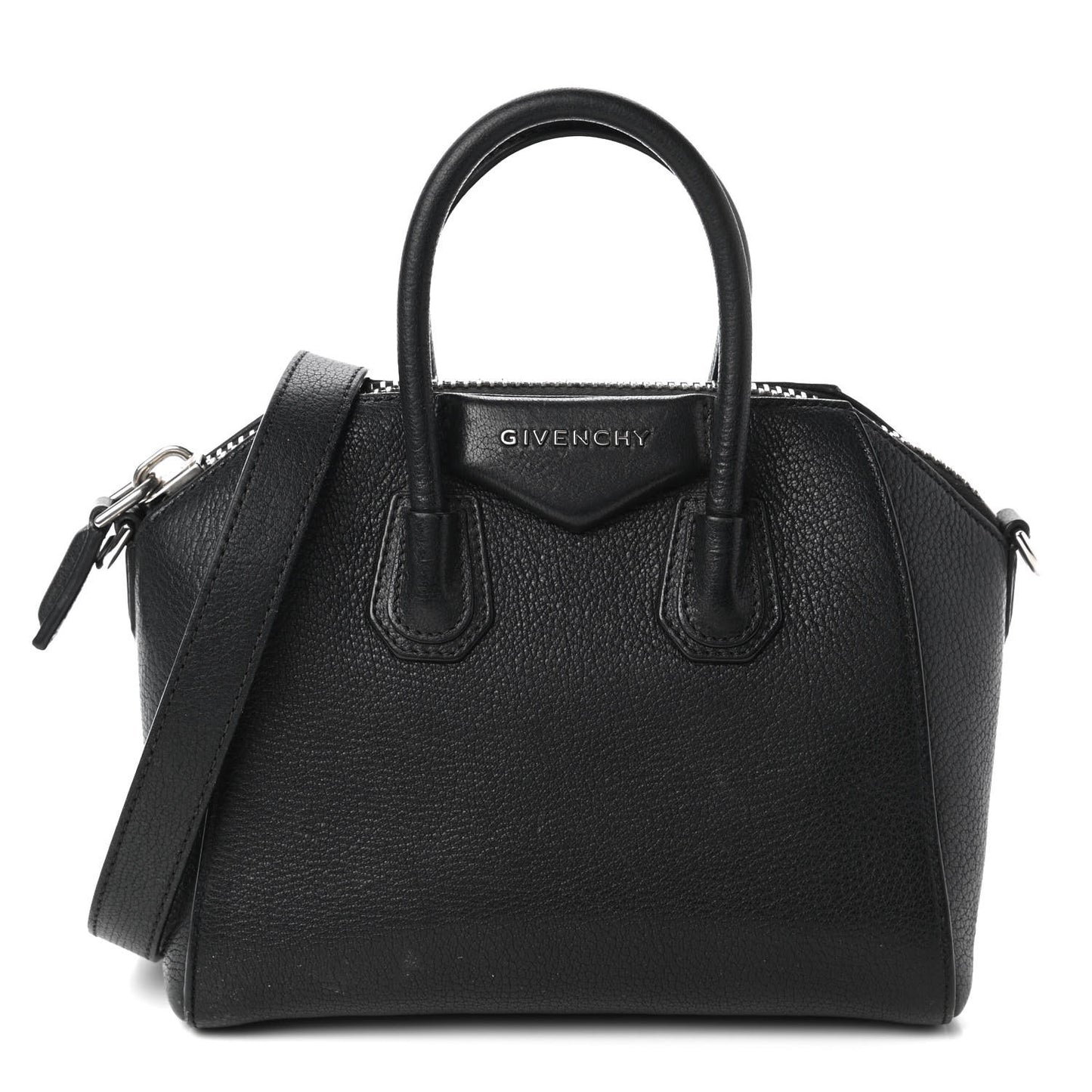 Sugar Goatskin Mini Antigona Black