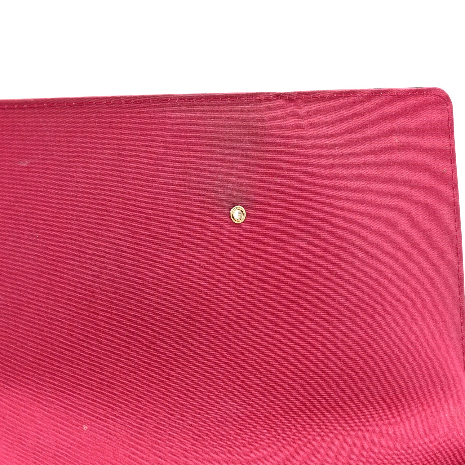 Louis Vuitton Patent Louise Clutch Rose Indien 10 of 12
