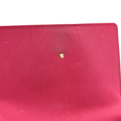 Louis Vuitton Patent Louise Clutch Rose Indien 10 of 12