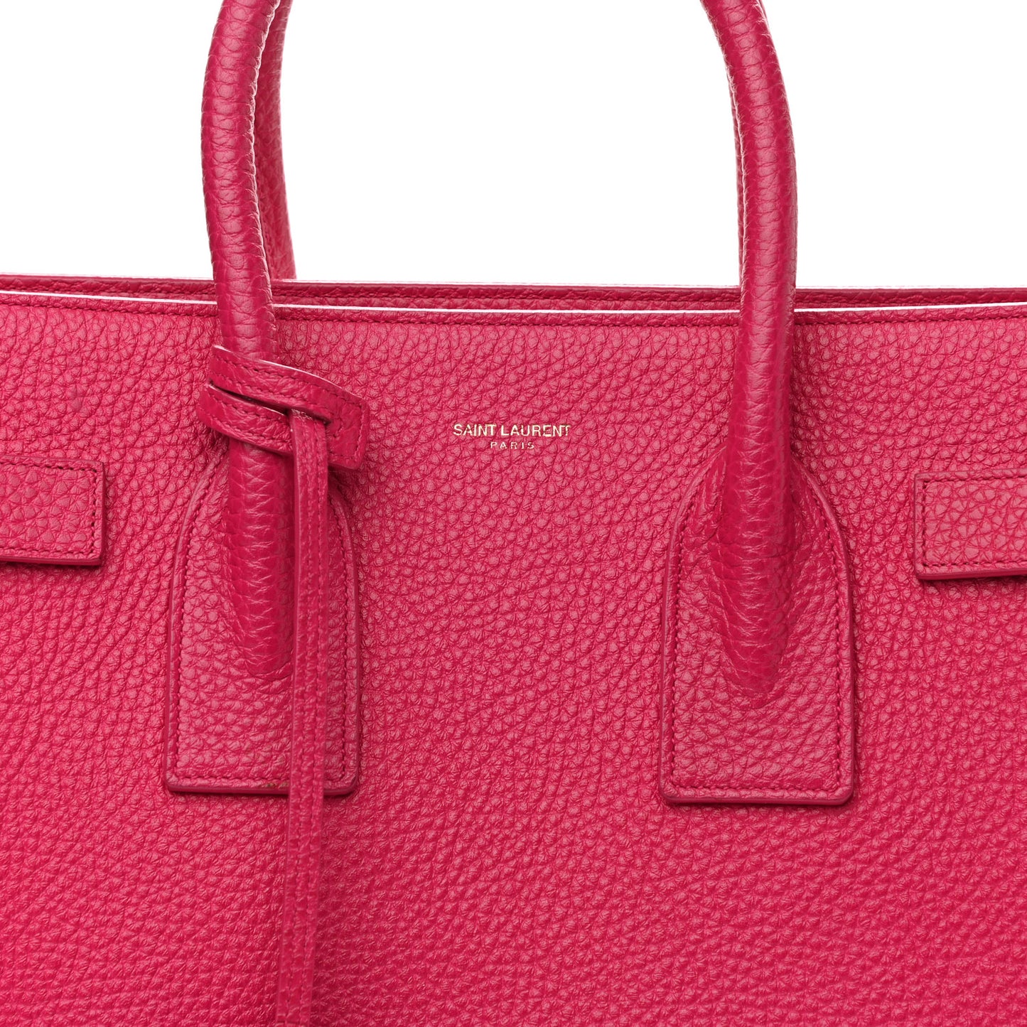 Grained Calfskin Small Sac De Jour Lipstick Pink