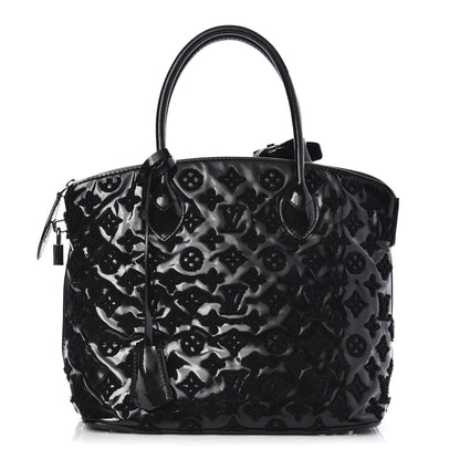Louis Vuitton Patent Lambskin Fascination Lockit Black 1 of 6
