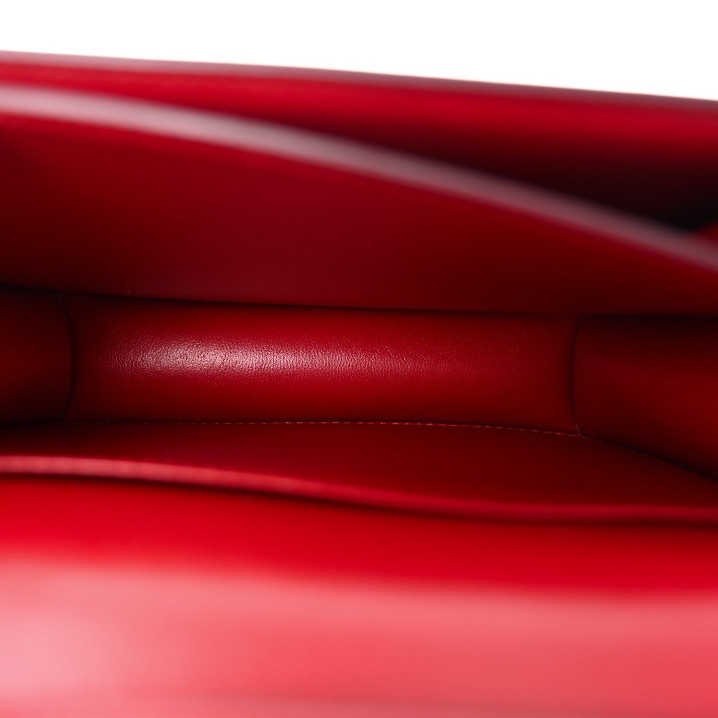 Box Calfskin Teen Classic Box Flap Bag Red