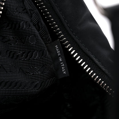 Prada Tessuto Nylon Saffiano Re-Edition 2006 Shoulder Bag Black 7 of 9