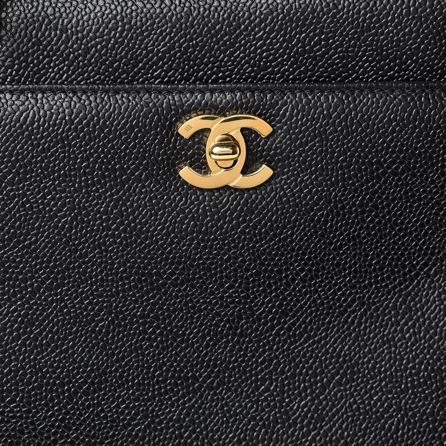 Chanel Caviar CC Shoulder Bag Black 8 of 11