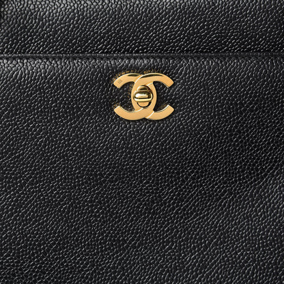 Chanel Caviar CC Shoulder Bag Black 8 of 11