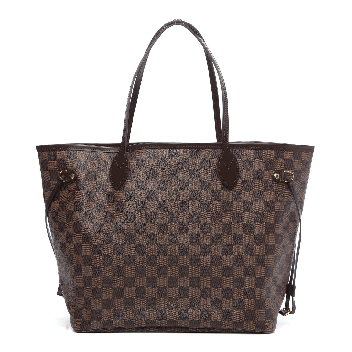 Damier Ebene Neo Neverfull MM Rose Ballerine