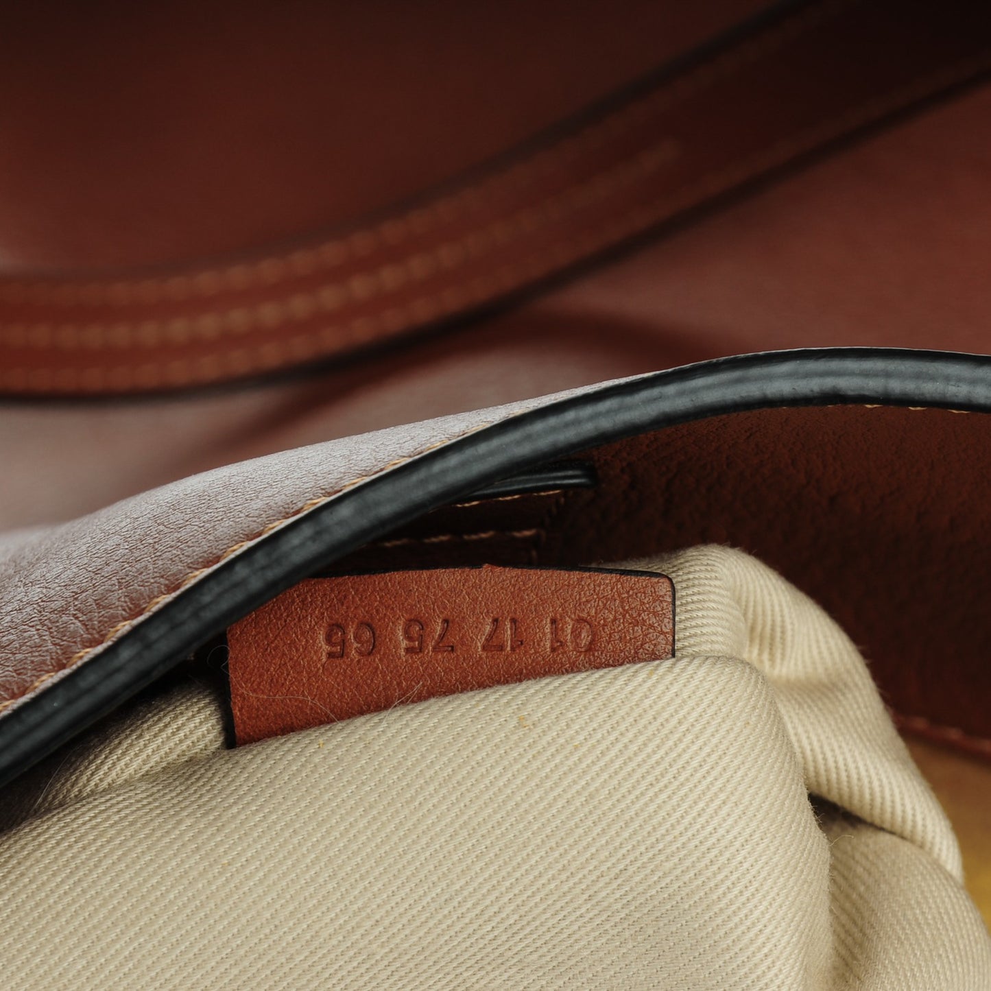 Smooth Calfskin Medium Milo Shopping Tote Tan
