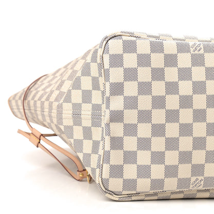 Louis Vuitton Damier Azur Neo Neverfull GM Rose Ballerine 7 of 11