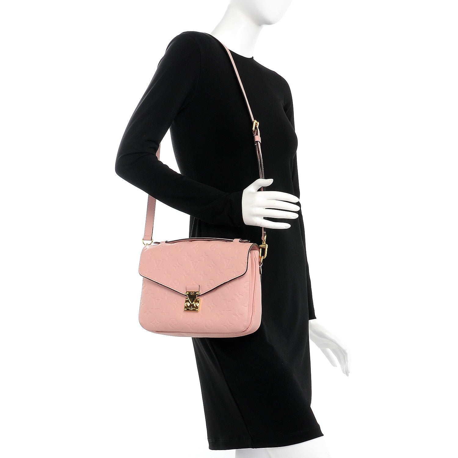 Louis Vuitton Empreinte Pochette Metis Rose Poudre 2 of 7