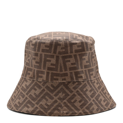 Fendi Technical Fabric FF Reversible Bucket Hat S Tobacco 8 of 14