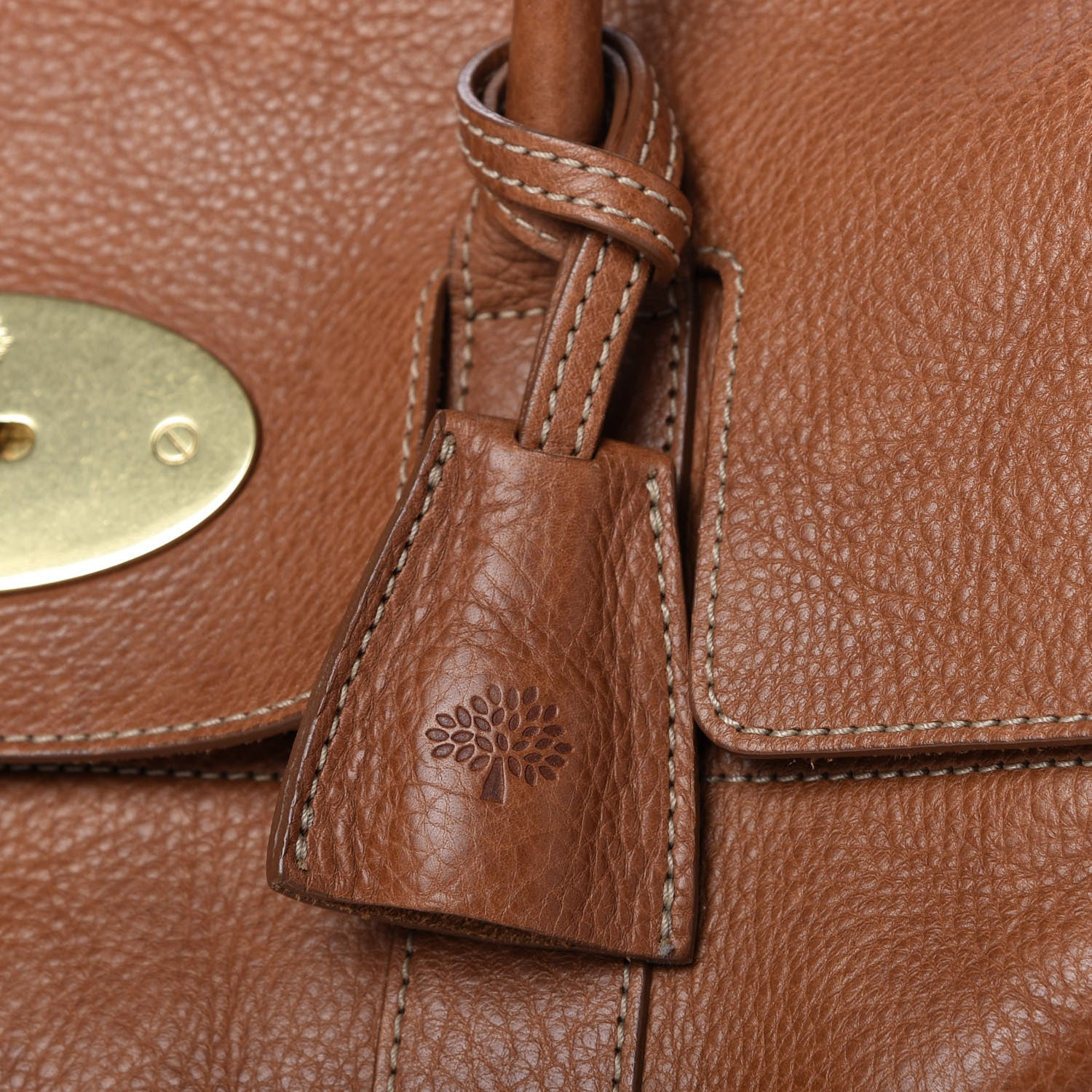 Mulberry Natural Leather Bayswater Oak 10 of 10