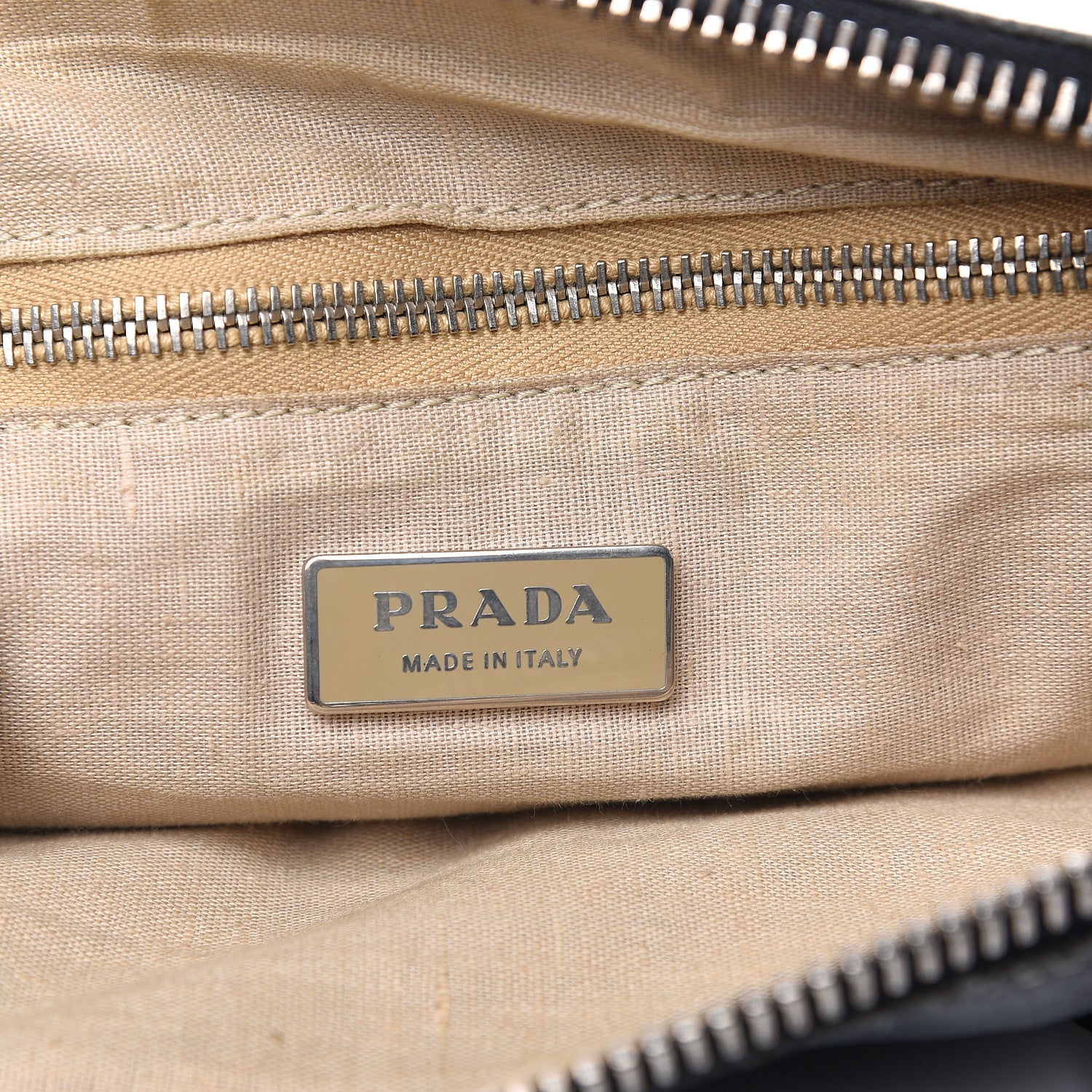 Prada Calfskin Wrapping Satchel Bag Black 5 of 16
