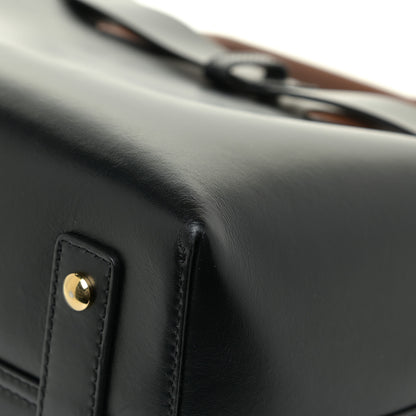 Burberry Soft Grain Calfskin Small Belt Bag Black Tan 13 of 22