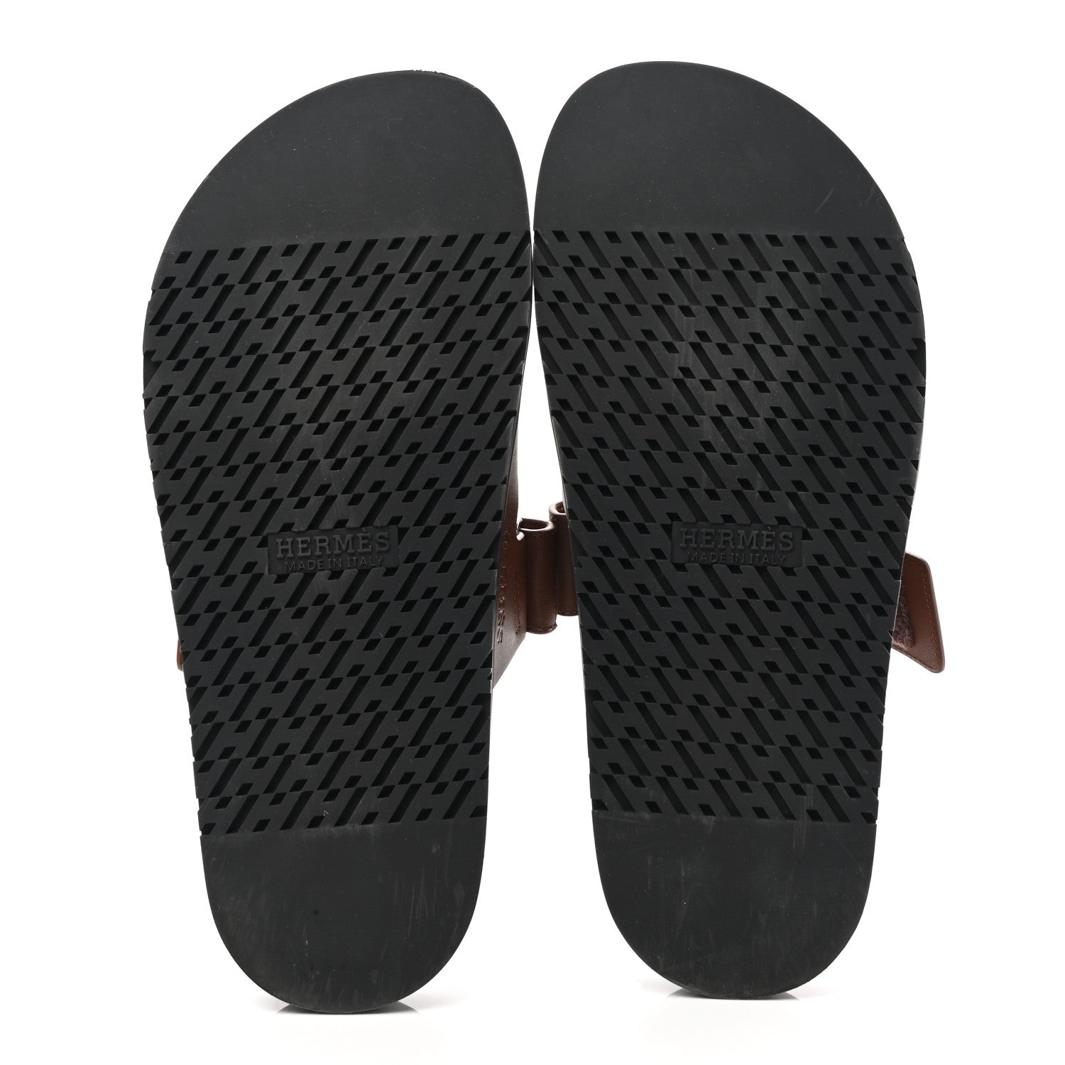 Hermes Epsom Womens Chypre Sandals 39 Natural 5 of 8