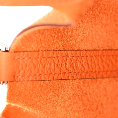 Hermes Taurillon Clemence Picotin Lock 18 PM Orange 7 of 10