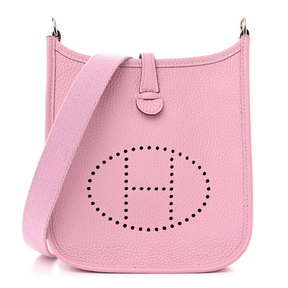 Hermes Taurillon Clemence Evelyne TPM Mauve Sylvestre 1 of 12