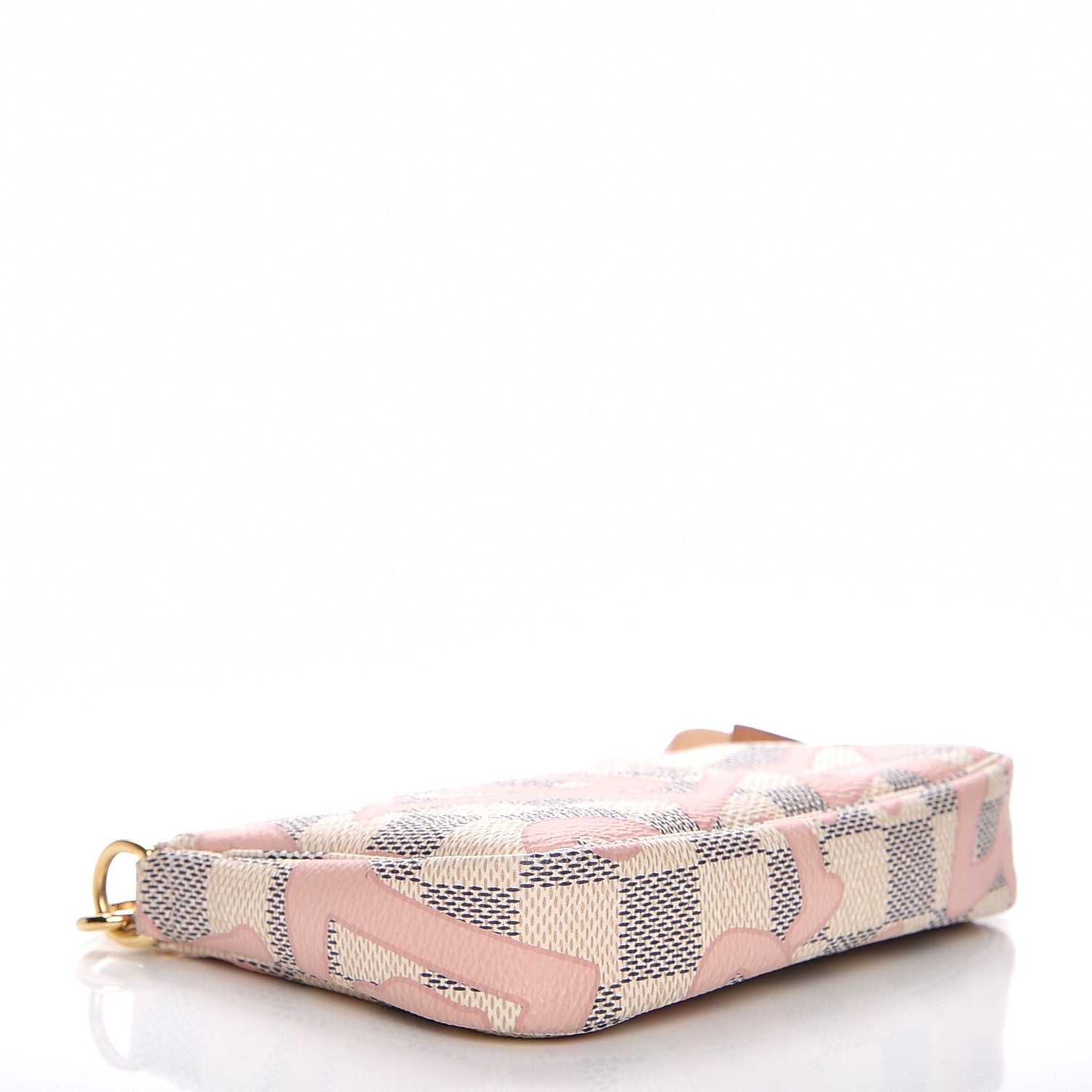 Louis Vuitton Damier Azur Tahitienne Mini Pochette Accessories 4 of 8