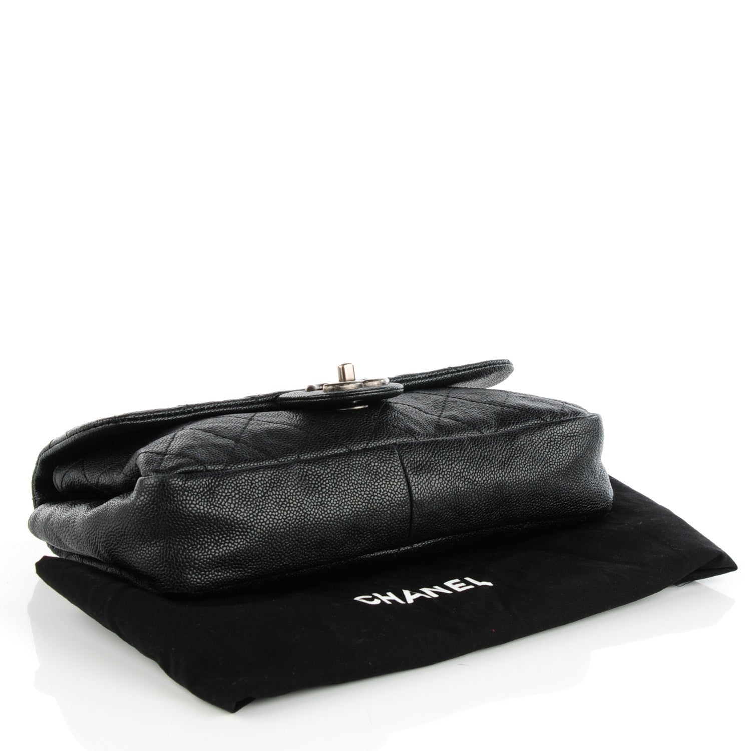Chanel Caviar Medium Simply CC Flap Black 4 of 8