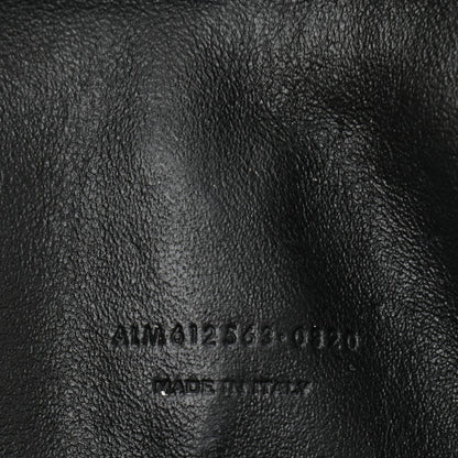 Saint Laurent Calfskin Crocodile Embossed Monogram Mini Lou Camera Bag Crema Soft 7 of 11