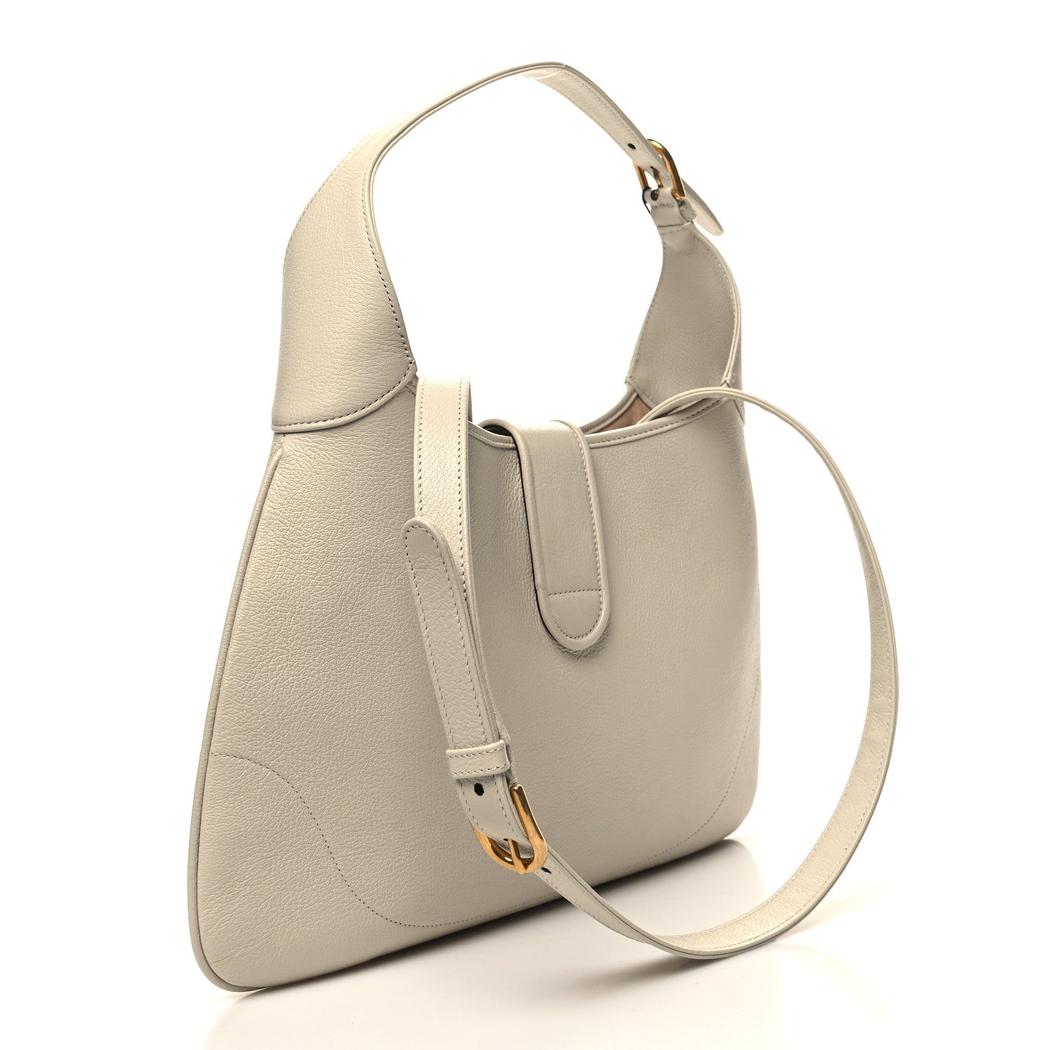 Gucci Goatskin Medium Aphrodite Shoulder Bag Mystic White 3 of 10