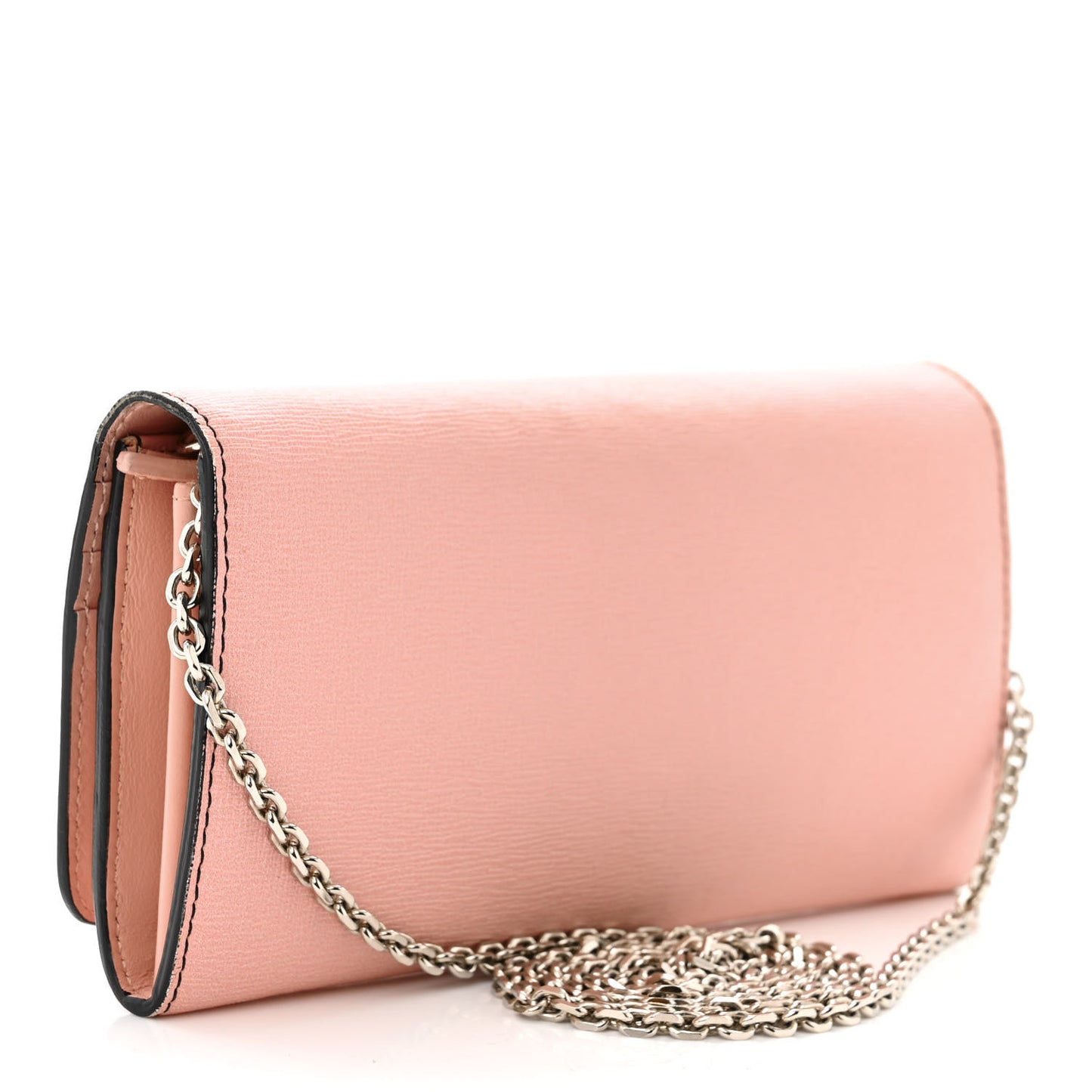 Vitello Elite Century Hypnoteyes Studded Continental Wallet On Chain Bubblegum Multicolor