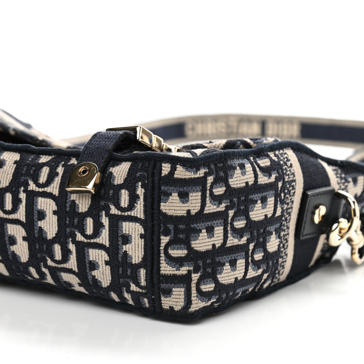 Christian Dior Oblique Small Diorcamp Messenger Blue 10 of 11