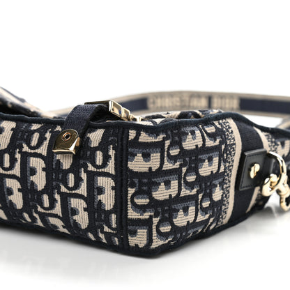 Christian Dior Oblique Small Diorcamp Messenger Blue 10 of 11
