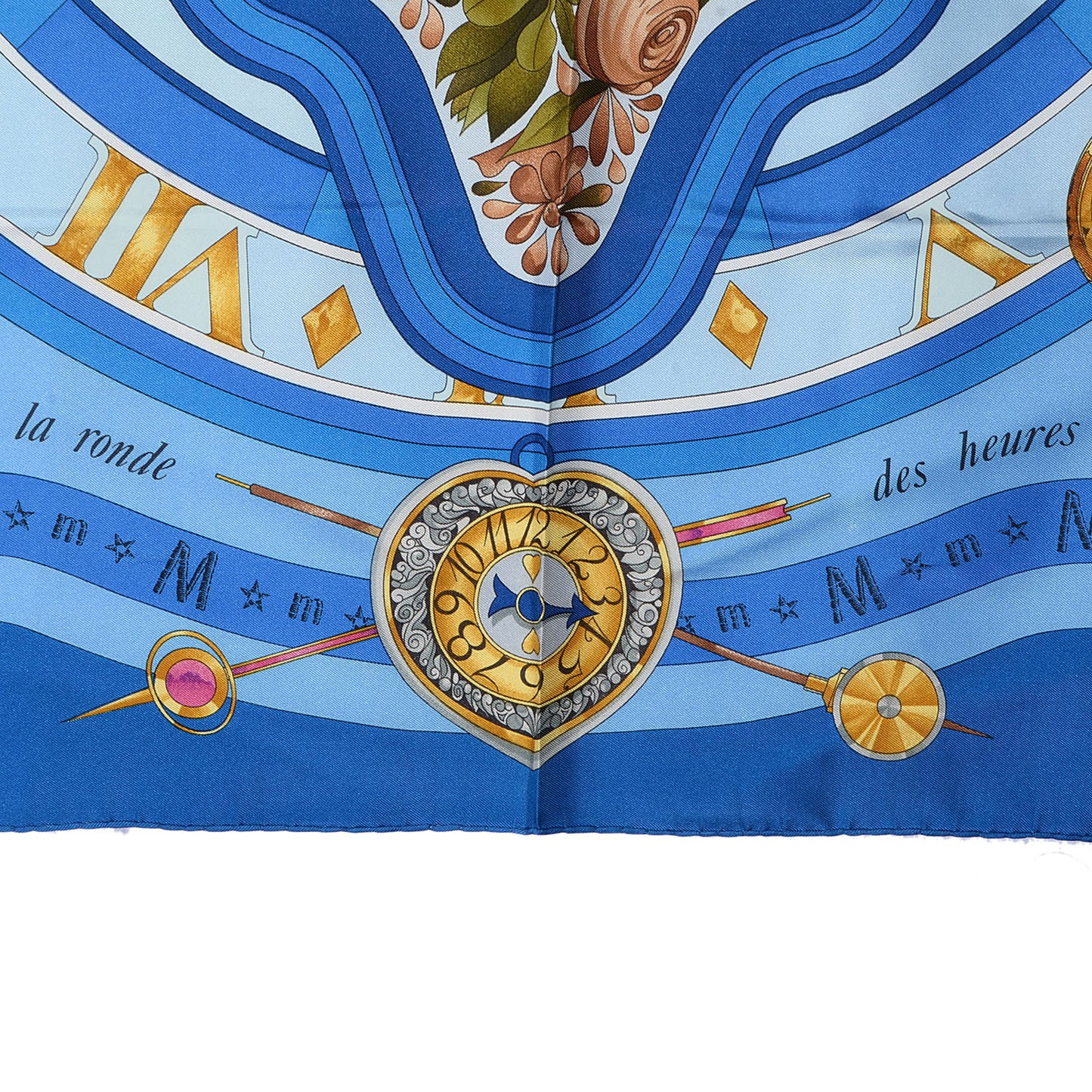 Silk La Ronde des Heures Scarf 90