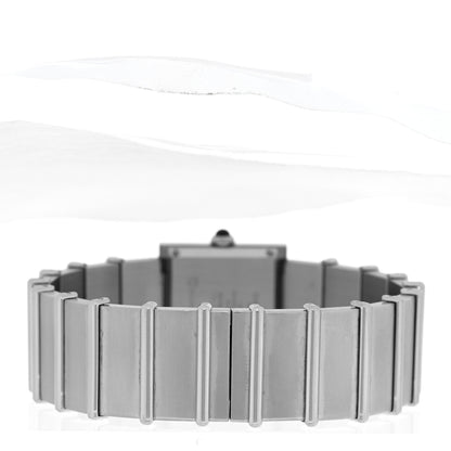 Chanel Stainless Steel Diamond 23mm Mademoiselle Quartz Watch Black 3 of 4