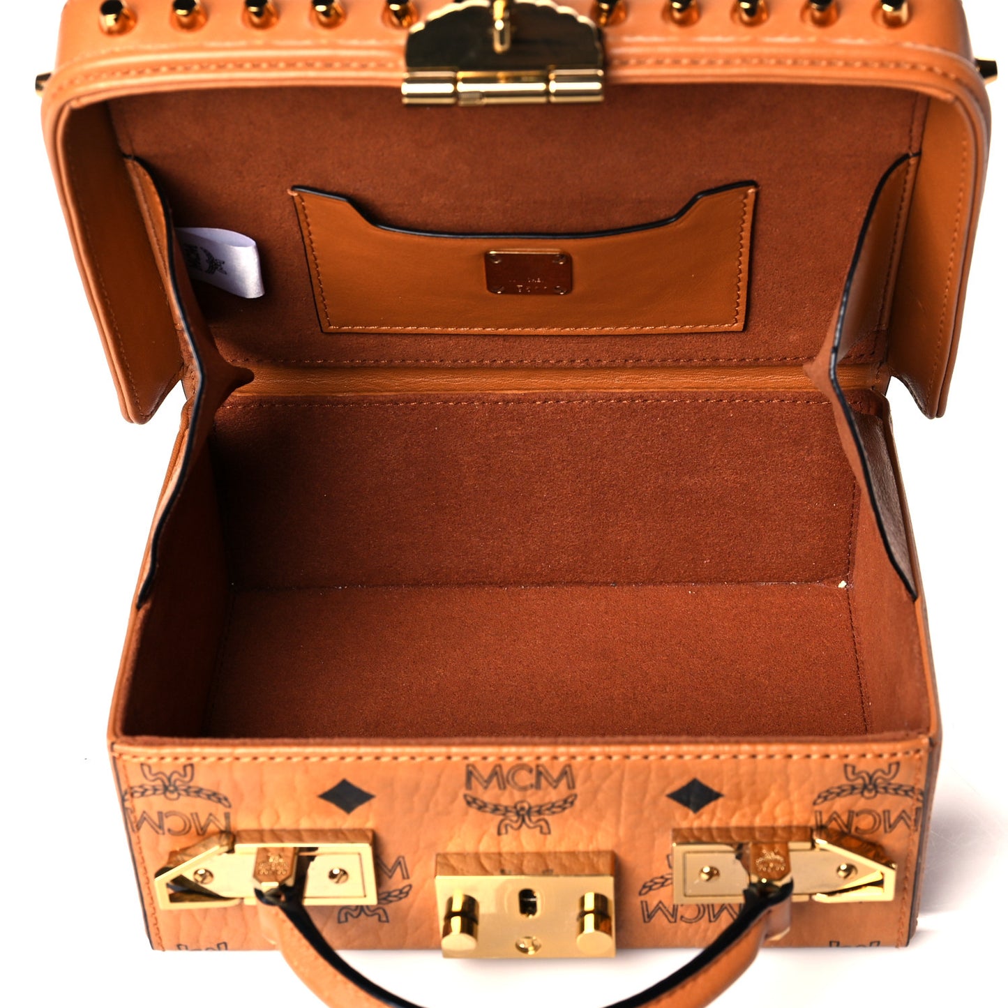 Visetos Small Berlin Crossbody Cognac