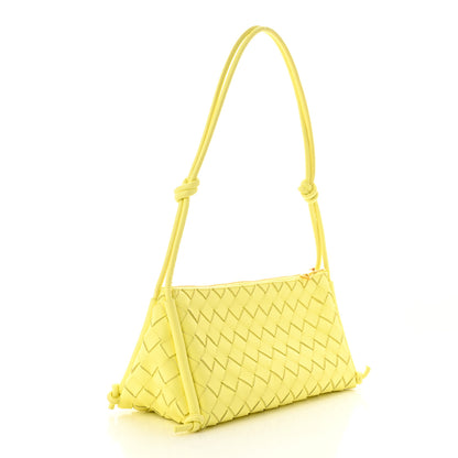 Bottega Veneta Nappa Intrecciato Pouch On Strap Lantern Gold 3 of 9