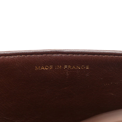 Chanel Lambskin Quilted Small Double Flap Dark Brown 7 of 18