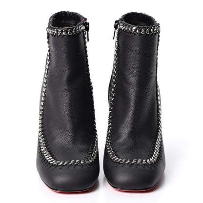Christian Louboutin Calf Morphee Catena Bontina 85 Booties 40 Black 2 of 8