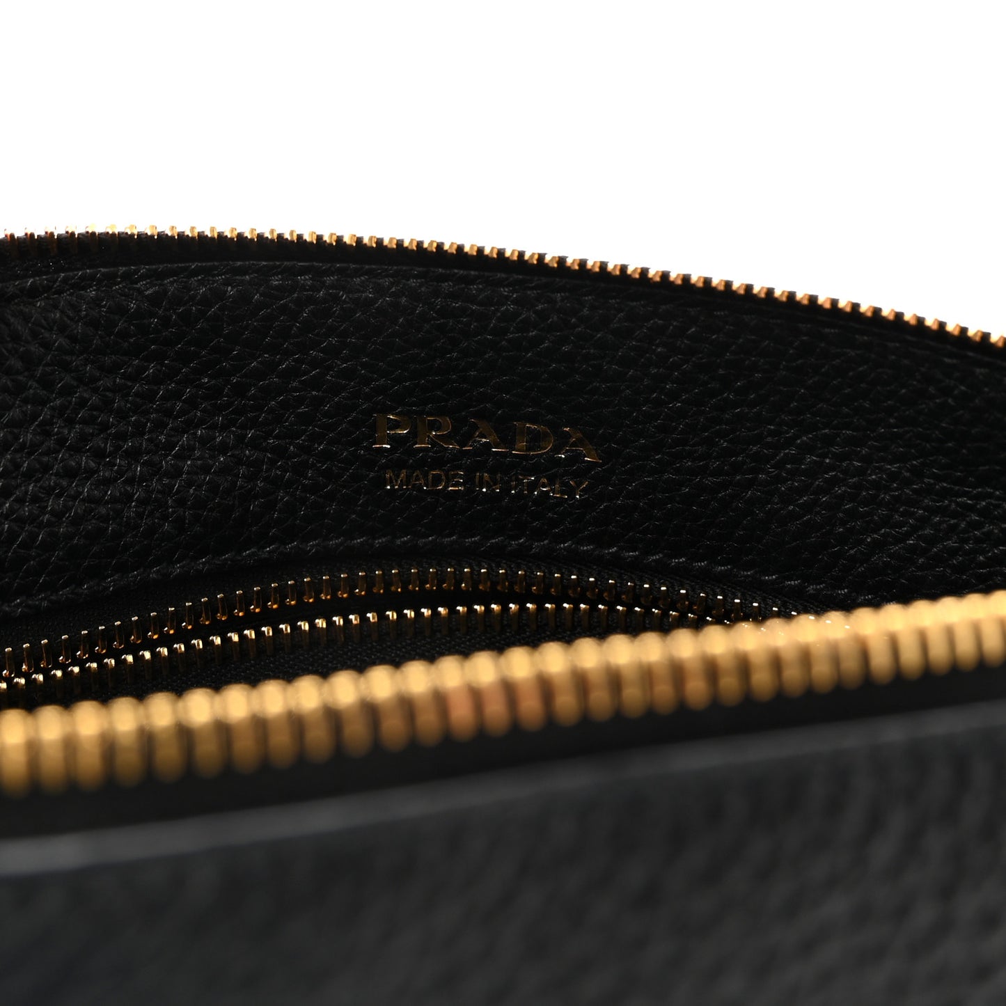 Vitello Daino Small Tote Black