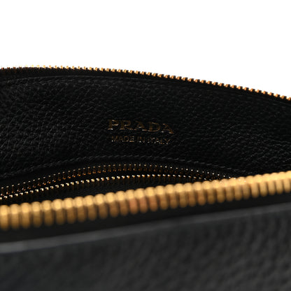 Prada Vitello Daino Small Tote Black 5 of 8