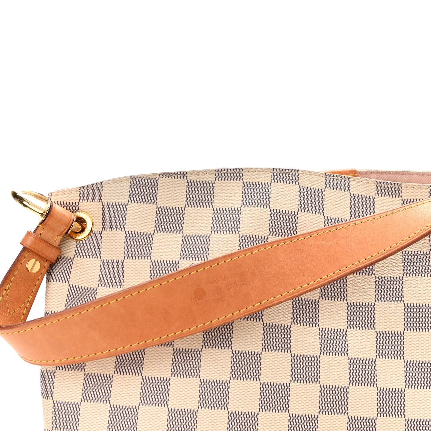 Damier Azur Graceful PM Rose Ballerine