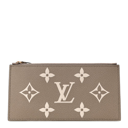 Louis Vuitton Empreinte Monogram Giant Felicie Pochette Tourterelle Creme 14 of 14