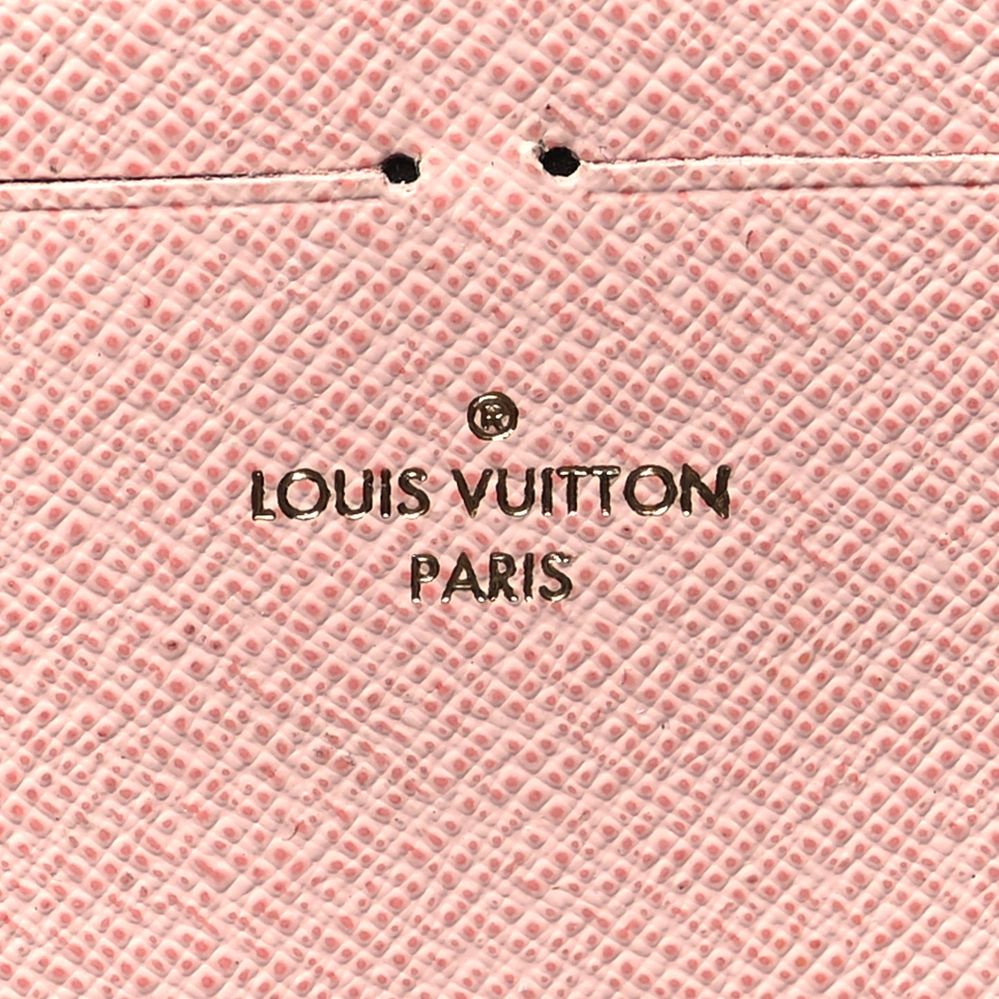 Monogram Clemence Wallet Rose Ballerine
