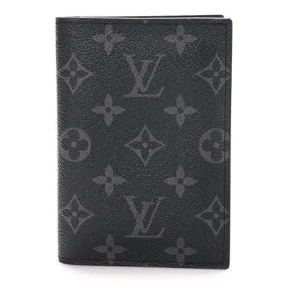 Louis Vuitton Monogram Eclipse Passport Cover 1 of 8