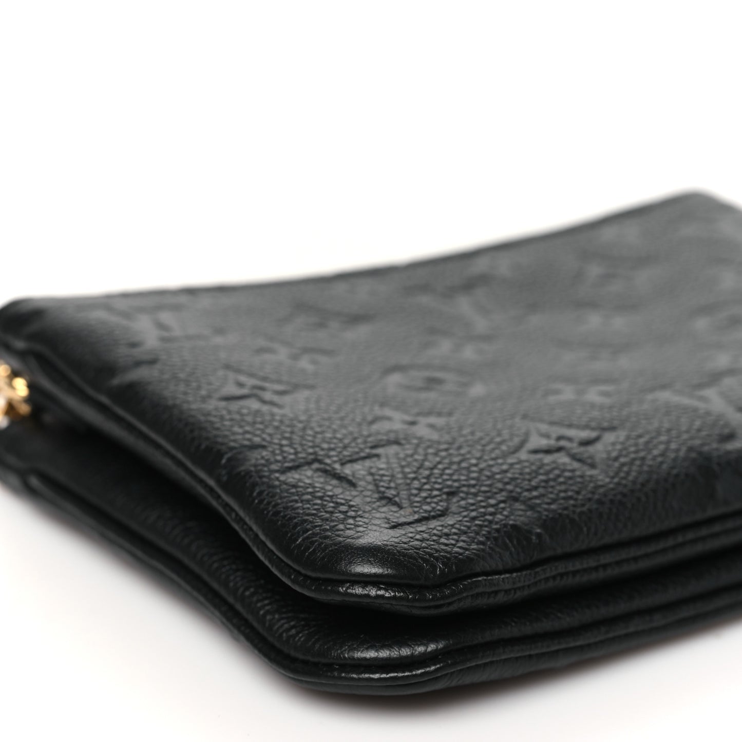 Empreinte Double Zip Pochette Black
