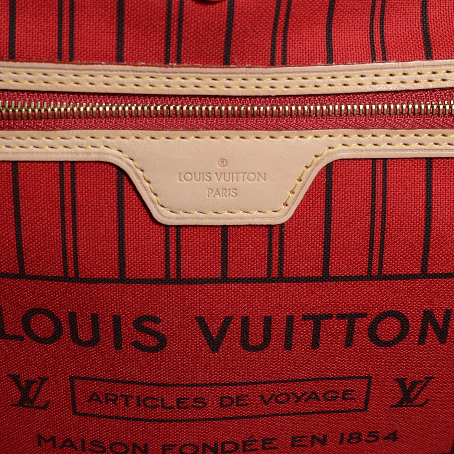 Louis Vuitton Monogram Neverfull MM 7 of 8