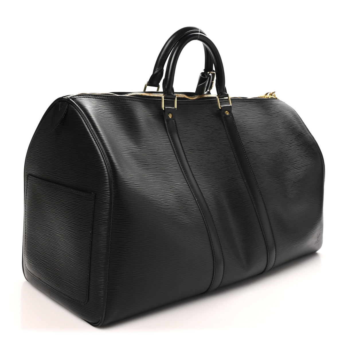 Louis Vuitton Epi Keepall 50 Black 2 of 11