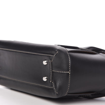 Bottega Veneta French Calfskin Maxi Intrecciato Small Arco Black 7 of 10