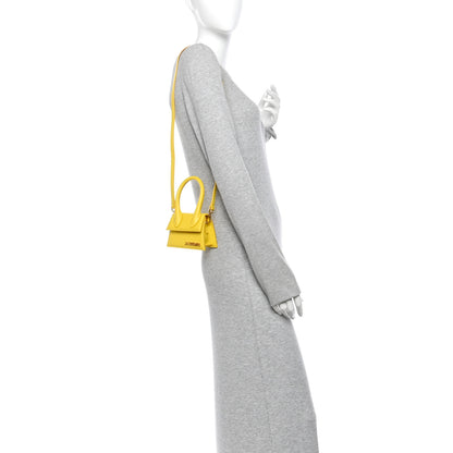 Jacquemus Smooth Calfskin Le Chiquito Yellow 2 of 9