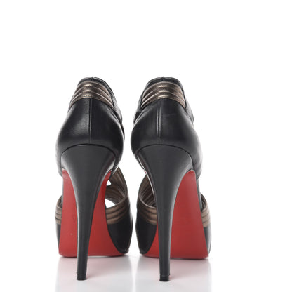 Christian Louboutin Nappa Silk Josefa 120 Platform Sandals 39.5 7 of 15