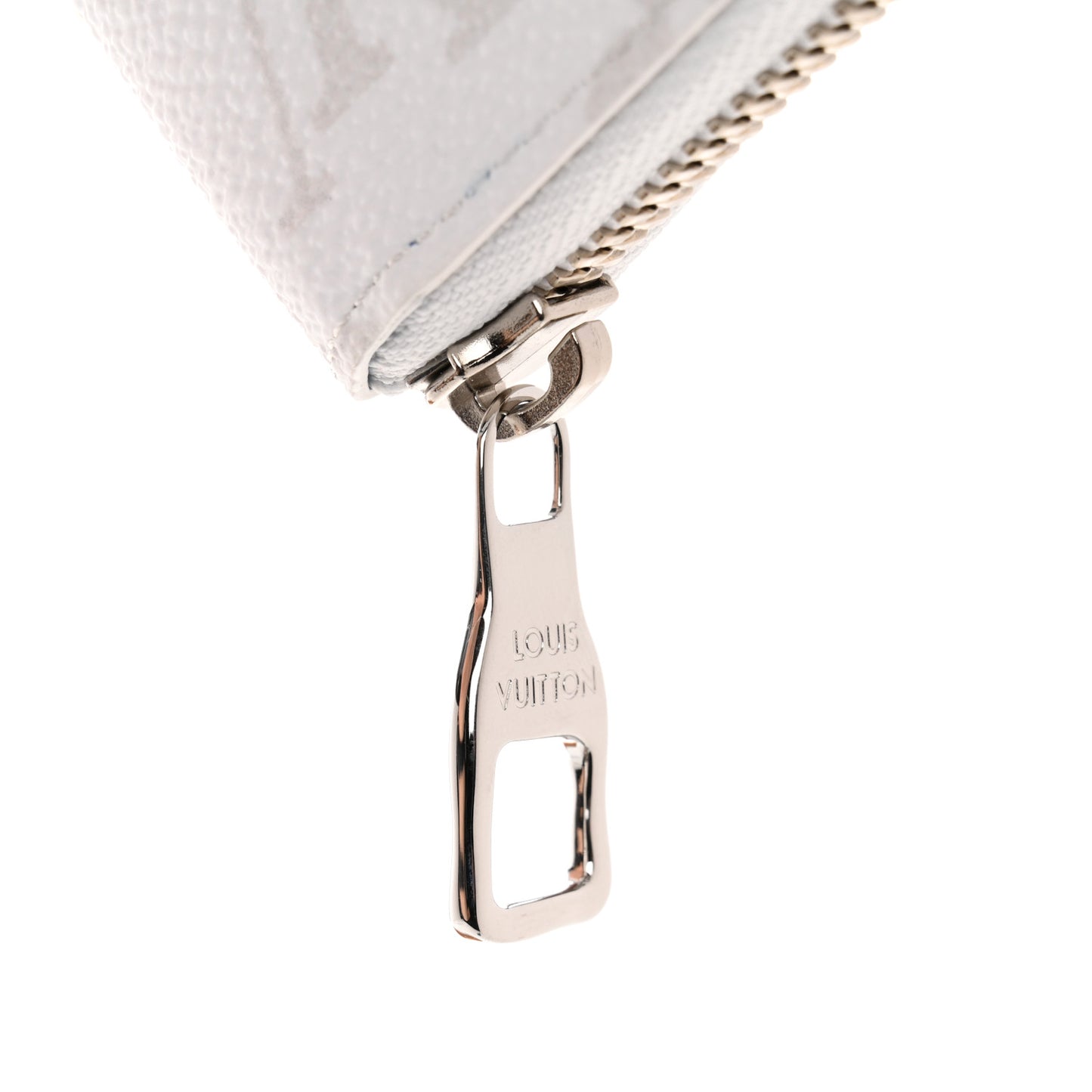 Monogram Watercolor Vertical Zippy Wallet