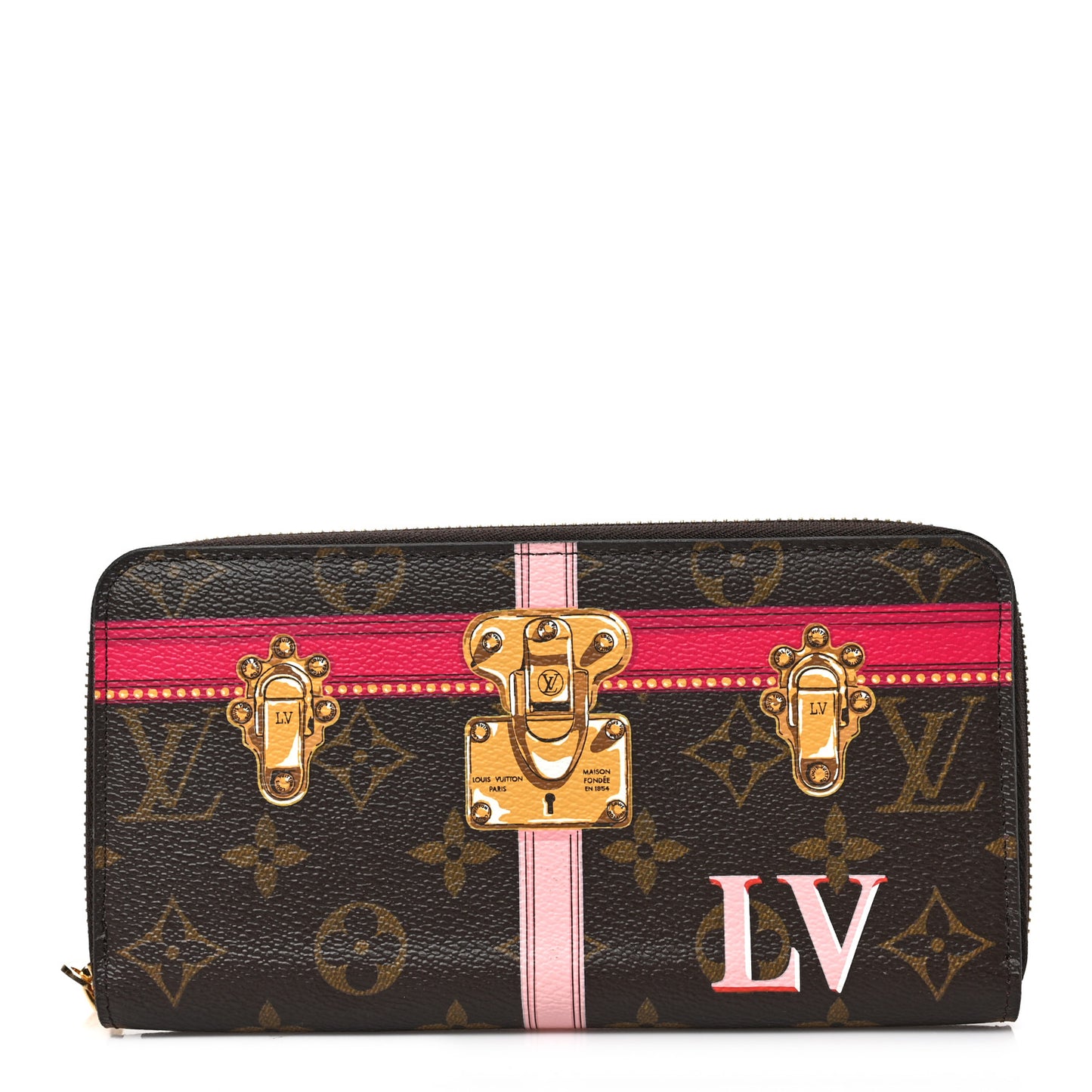 Monogram Summer Trunks Zippy Wallet