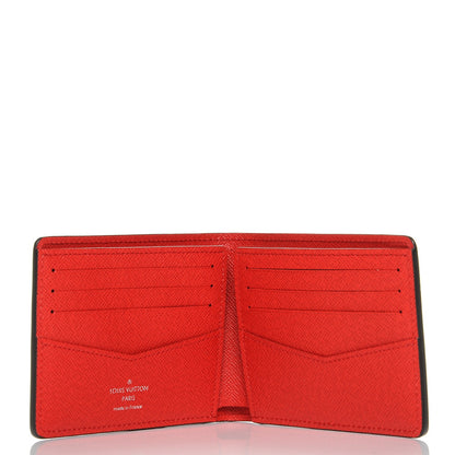 Louis Vuitton X SUPREME Epi Slender Wallet Red 6 of 8